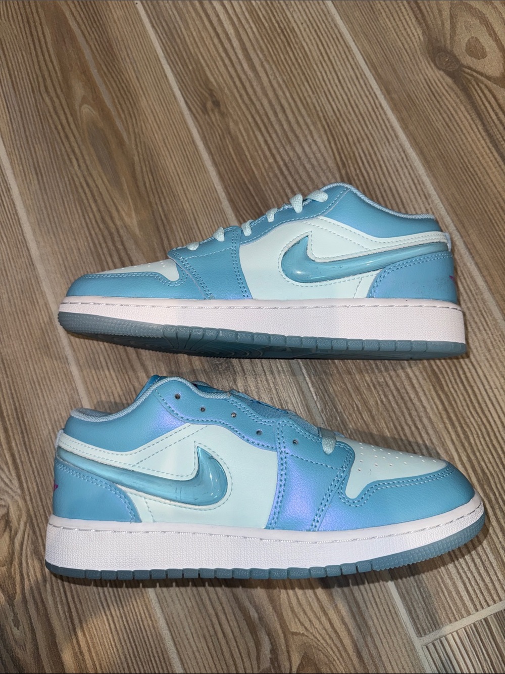 Jordan 1 low aquarius blue - Picture 6 of 6